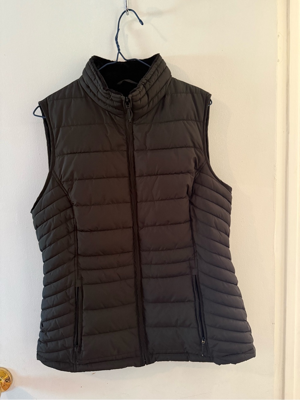 Weatherproof Black Quilted Packable Puffer Vest